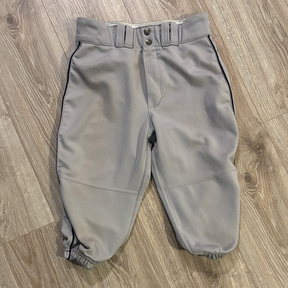 Gray Baseball Knickers